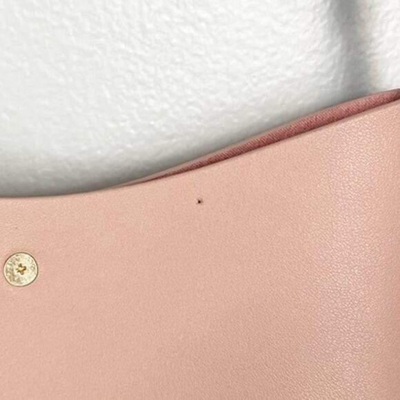 Samara Vegan Leather Shoulder Crossbody Bag Pink - Picture 6 of 8